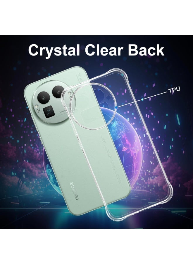 جراب حماية نحيف لهاتف Realme GT 8 Pro، مصنوع من مادة TPU شفافة ناعمة، مزود بحماية للكاميرا، مصمم خصيصًا لهاتف Realme GT 8 Pro. - Image 5